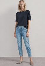 Load and play video in Gallery viewer, Street One Navy T-Shirt 325608

