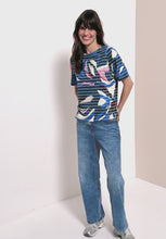 Load and play video in Gallery viewer, Cecil striped t shirt 325033
