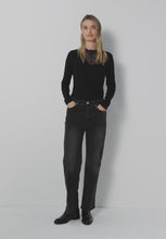 Load and play video in Gallery viewer, Street One Long Sleeve Lace Shirt (black)324326o
