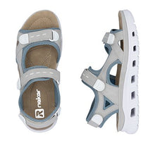 Load image into Gallery viewer, Rieker Ladies Walking Sandals 64074-40
