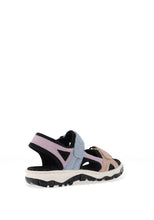 Load image into Gallery viewer, Rieker Colour Block Velcro Strap Sandals 68866-93
