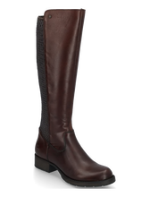 Load image into Gallery viewer, Rieker Dark Brown Knee High Boots Z9591-29
