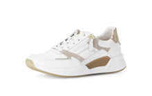 Load image into Gallery viewer, Rolling Soft White and Gold Sneakers 86.958.52
