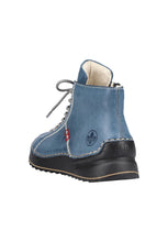 Load image into Gallery viewer, Rieker Blue Lace-Up  Boot 71510-14
