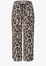Load image into Gallery viewer, Street One Animal print Wide Leg Trousers 380975
