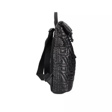 Load image into Gallery viewer, Rieker Black Quilted Backpack H1643-00
