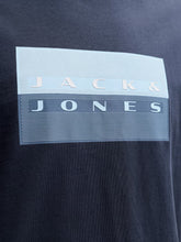 Load image into Gallery viewer, Jack and Jones Navy Tshirt 12289863
