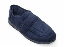 Load image into Gallery viewer, Padders Navy Wrap Slippers 429/24
