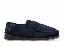 Load image into Gallery viewer, Padders Navy Wrap Slippers 429/24
