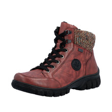 Load image into Gallery viewer, Rieker Dark Red Ladies Boots Z7230-33
