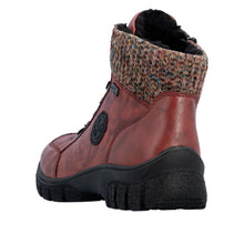 Load image into Gallery viewer, Rieker Dark Red Ladies Boots Z7230-33
