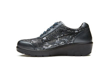 Load image into Gallery viewer, G-Comfort Blue Metallic Shoe 929-2
