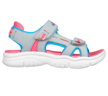 Load image into Gallery viewer, Skechers Girl’s Flex Splash Sandals
