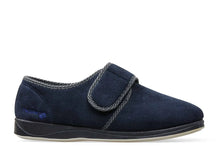 Load image into Gallery viewer, Padders Harry Navy Slippers
