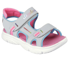 Load image into Gallery viewer, Skechers Girl’s Flex Splash Sandals
