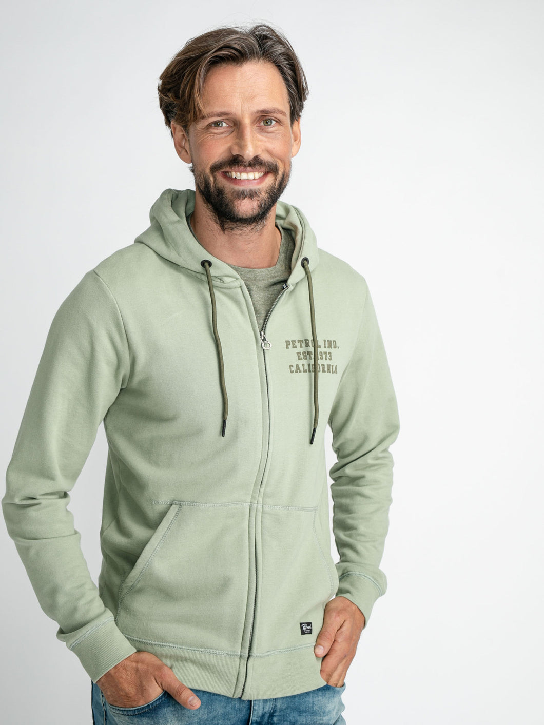 Petrol Men’s green hoodies