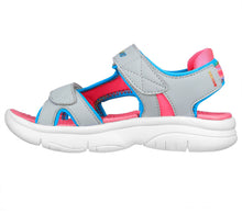 Load image into Gallery viewer, Skechers Girl’s Flex Splash Sandals
